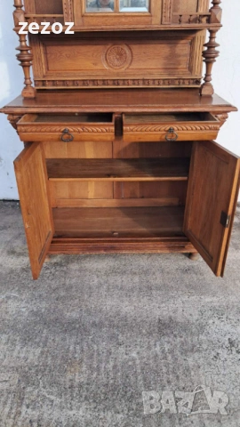 Антикварен шкаф масив №30, снимка 7 - Шкафове - 53259246