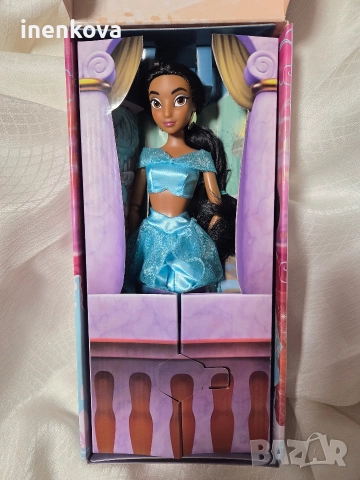 Оригинална кукла Жасмин - Аладин и вълшебната лампа - Дисни Стор Disney Store , снимка 4 - Кукли - 31153340