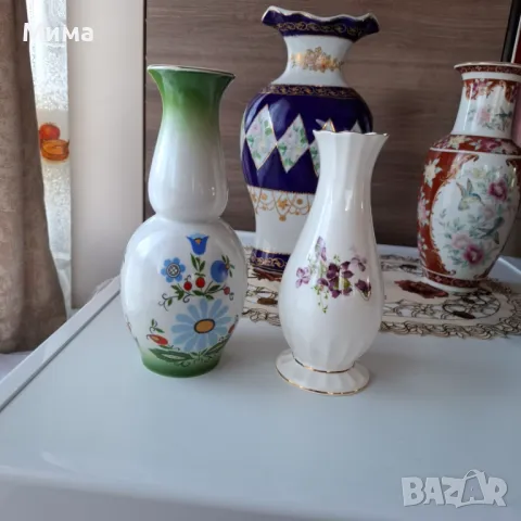 Различни модели порцеланови вази, снимка 3 - Вази - 50077002