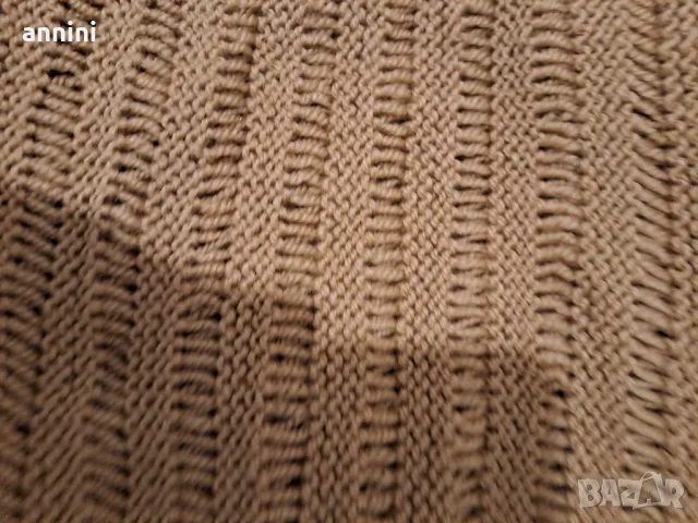 дамски шал плетен  ДЪЛЖИНА 1.33 СМ, снимка 2 - Шалове - 47298842