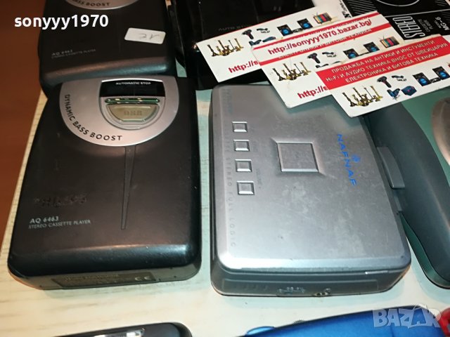 PNASONIC/AIWA-WALKMAN-18БР ЛОТ ВНОС ФРАНЦИЯ 1611222008, снимка 6 - Радиокасетофони, транзистори - 38696875