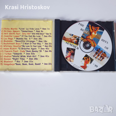 the best summer hits of '99 cd, снимка 2 - CD дискове - 44700527