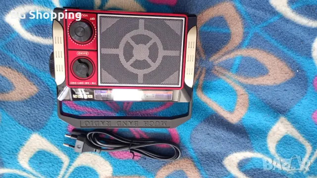 Преносим Радиоприемник с акумулаторна батерия/220 V, снимка 6 - Радиокасетофони, транзистори - 49243675