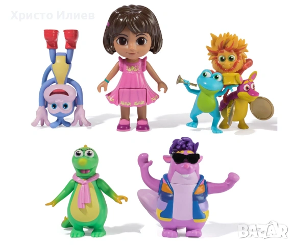 Дора изследователката Подаръчен комплект Дора и приятели, снимка 3 - Фигурки - 53317079