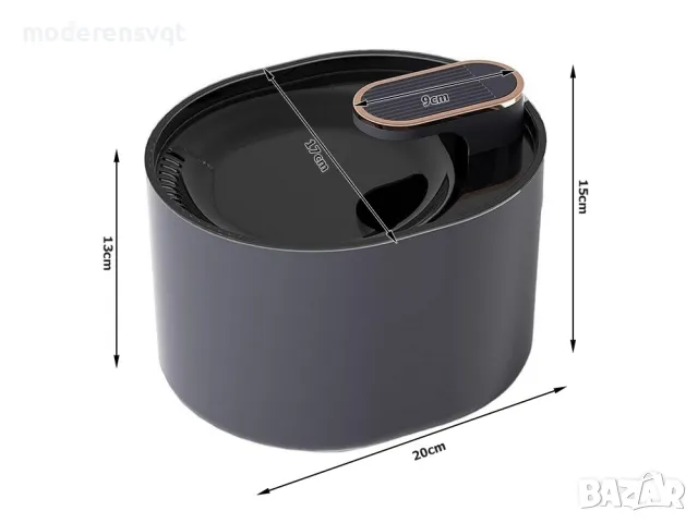 Авто поилка за куче и котка фонтан с филтър, снимка 7 - Други стоки за животни - 47678096