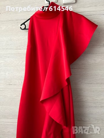 Официална червена рокля, снимка 3 - Рокли - 40403806