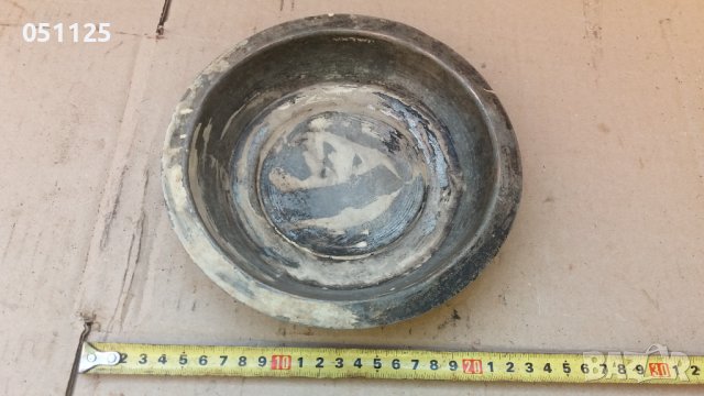 кован бакърен сахън, купа , снимка 3 - Антикварни и старинни предмети - 41536672