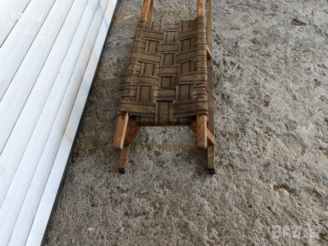 Стара дървена шейна , снимка 8 - Зимни спортове - 51764139