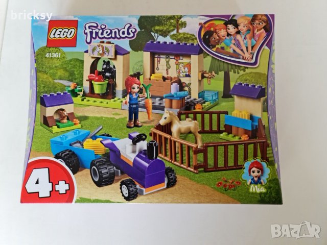НОВО LEGO Friends 41361 - Конюшнята на Mia