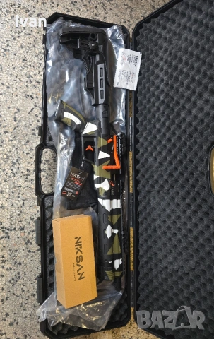 PCP NIKSAN TACTO 5.5 въздушна пушка, снимка 17 - Въздушно оръжие - 53203178