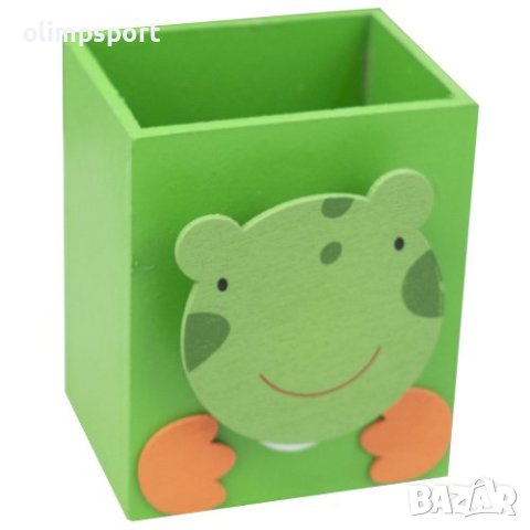 Моливник, Дървен, С щипка, 8.5х7х5.5 см. Различни цветове с щипки с различни интересни картинки. , снимка 2 - Ученически пособия, канцеларски материали - 41246823