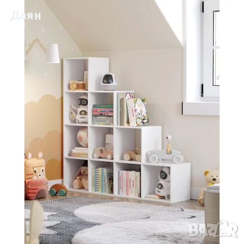 Етажерка VASAGLE Стълба 10 Cube, библиотека , снимка 2 - Етажерки - 53281468