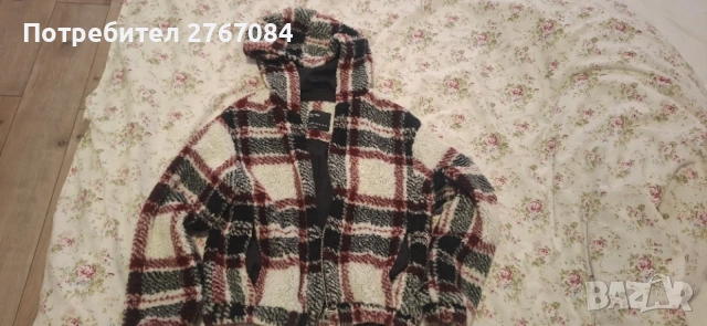 Дамско топло яке Bershka, снимка 5 - Якета - 56334169
