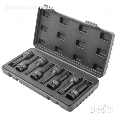 Комплект ударни битове 12 – сплин 8 части RockForce