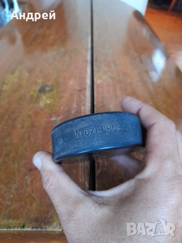 Стара Хокейна шаиба Praha 1978, снимка 4 - Други ценни предмети - 52893049