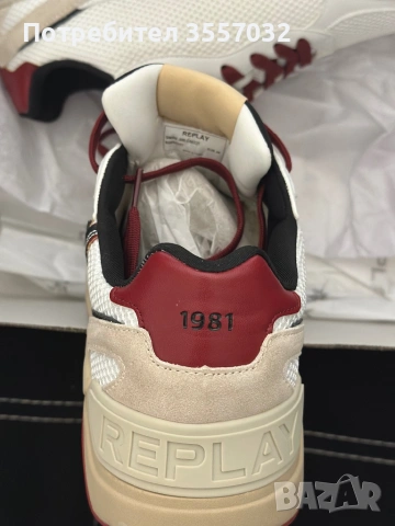 Маратонки кецове сникърси Replay 44 номер НОВИ , снимка 3 - Маратонки - 53478645