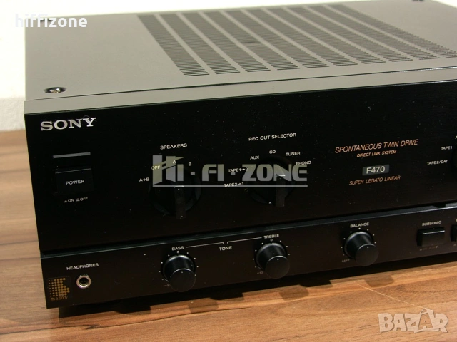 Усилвател   Sony ta-f470 /1 , снимка 4 - Ресийвъри, усилватели, смесителни пултове - 53681589