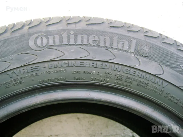 Гума Continental Vanco 2 - 1брой -205 65 15 за бус цена 35 лв. 