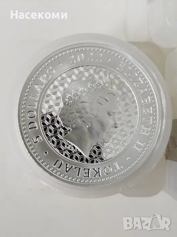 Сребърни монети 1 унция, снимка 2 - Други ценни предмети - 52906777