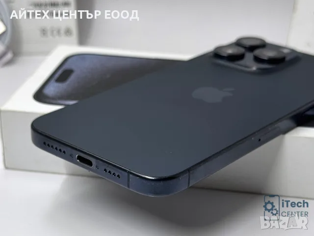 iPhone 15 Pro Max, 256GB, Blue, ОТЛИЧЕН, 1г. ГАРАНЦИЯ!, снимка 8 - Apple iPhone - 56234495