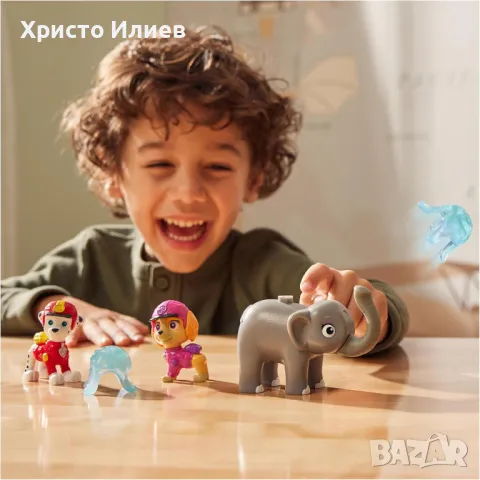 Комплект фигури кученца Paw Patrol Jungle Pups Маршал и Скай Пес Патрул, снимка 10 - Фигурки - 48796170
