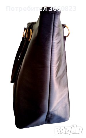BOSS черна чанта от плат , снимка 3 - Чанти - 41343031