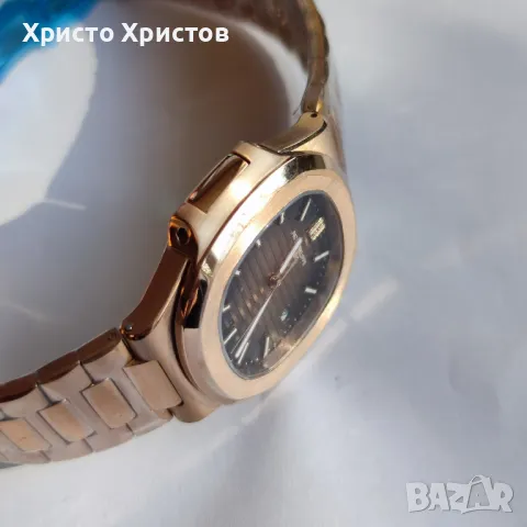 Мъжки луксозен часовник Patek Philippe 
Nautilus 5711/1R-001 ROSE GOLD , снимка 6 - Мъжки - 47337855