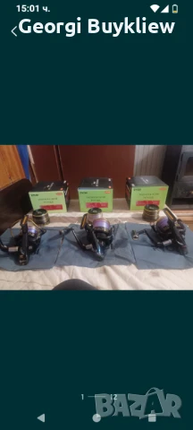 Въдици Шекспир и макари риоби, снимка 13 - Въдици - 50650499