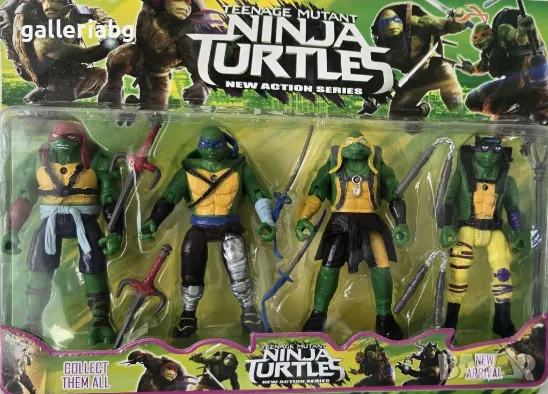 Комплект фигурки на Костенурките нинджа (TMNT)