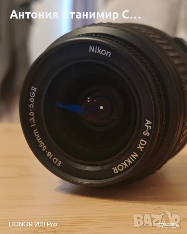 Nikon 18-55mm обектив, снимка 2 - Обективи и филтри - 56129523