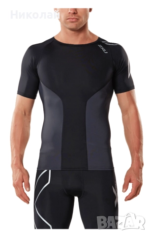 2XU Elite Short Sleeve Compression Тениска UPF 50+