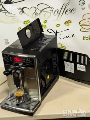 Кафемашина кафе автомат Saeco PicoBarista с гаранция, снимка 10 - Кафемашини - 55997146