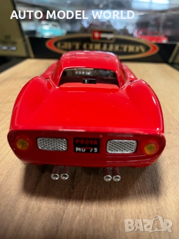 BBURAGO колекционерски модел FERRARI 250 LEMANS 1965г. 1:18 мащаб 59 лв. / 30.17 €, снимка 6 - Аксесоари и консумативи - 53237861