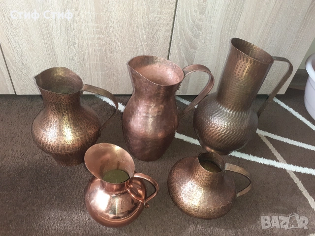 Медна чаша кана, снимка 4 - Чаши - 52741585