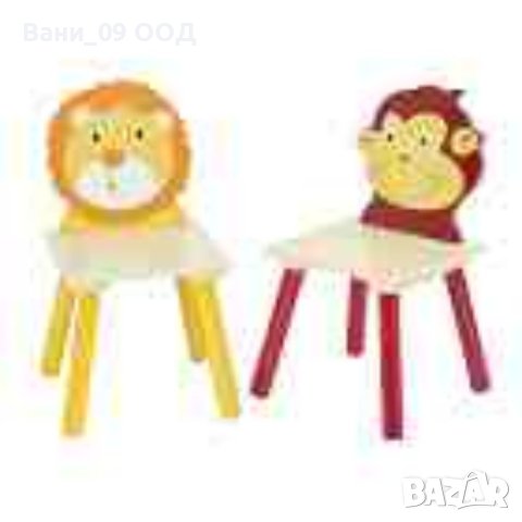 Комплект детска масичка с 2 столчета, снимка 4 - Маси - 41776953