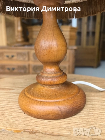 Винтидж настолна лампа , снимка 7 - Настолни лампи - 53583607