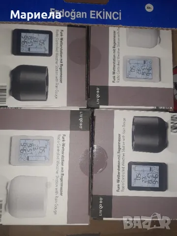 Метеорологична станция с външен безжичен модул за измерване на валежите, снимка 12 - Други стоки за дома - 47299734