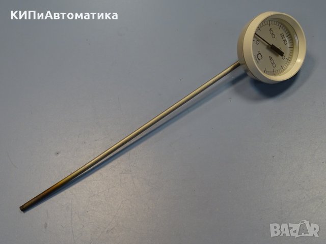 биметален термометър радиален тип DTU N2 ф100 L-400, снимка 1 - Резервни части за машини - 34640516