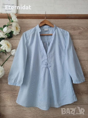 Блузка Esprit памучна материя , снимка 3 - Тениски - 51518494