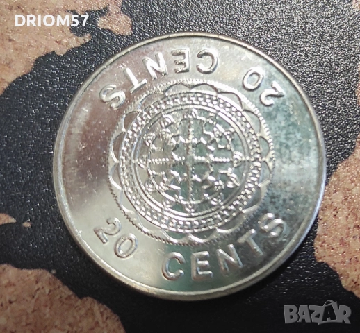 Монета Соломонови острови(UNC) 20 цента [2005]