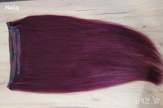 Екстеншъни с клипси, снимка 2 - Аксесоари за коса - 42741331