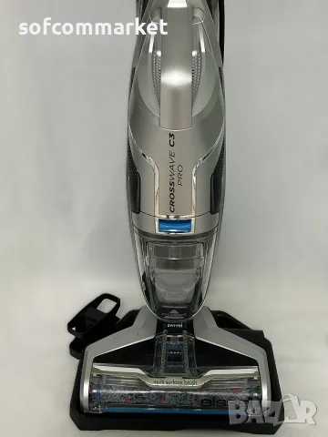  Прахосмукачка за сухо и мокро почистване Bissell CrossWave C3 Pro 3555N – С Гаранция!, снимка 3 - Прахосмукачки - 55948921
