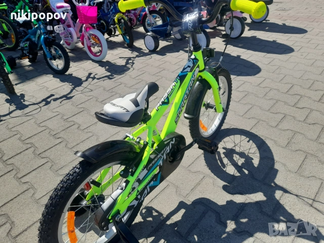 PASSATI Велосипед 16" SPARTAN жълт, снимка 5 - Велосипеди - 53759384