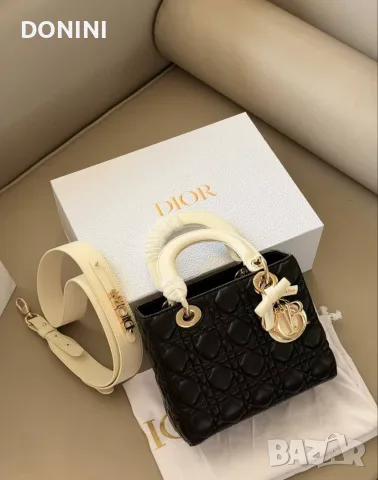 Christian Dior Дамска чанта, кожа, снимка 2 - Чанти - 56347517