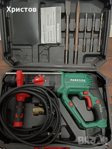 Parkside Перфоратор PBH 1050 B4, снимка 5 - Перфоратори - 53672065