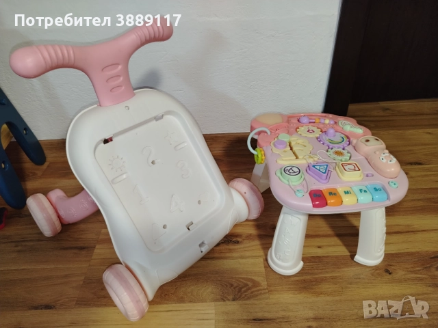 Уокър-масичка 2в1, снимка 2 - Проходилки - 52766488