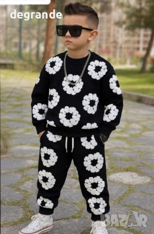 Детски комплект със силиконови цветя