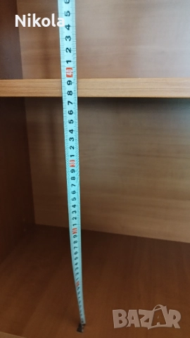 Еднокрил гардероб с рафтове на две нива със заключване - Офис шкафове 54/200/40, снимка 6 - Гардероби - 51843477