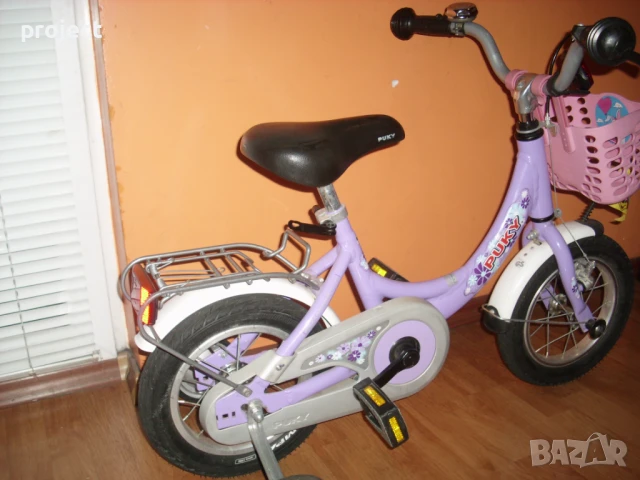 PUKY 12" лек АЛУМИНИЕВ  детски велосипед,колело с помощни.Промо цена, снимка 4 - Детски велосипеди, триколки и коли - 50904800