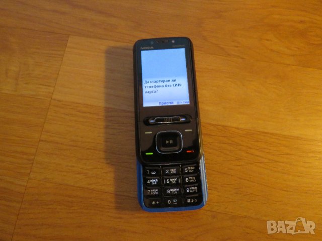 Плъзгащ телефон, телефон слайд с копчета Nokia 5610 XpressMusic, НОКИА 5610 - 2007г. - работещ.